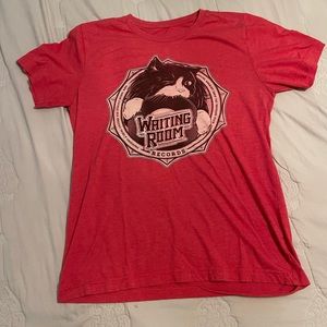 Waiting Room Records Red Tee Shirt Size S or M
